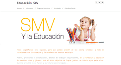 Desktop Screenshot of educacion.ayto-smv.es