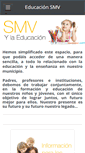 Mobile Screenshot of educacion.ayto-smv.es