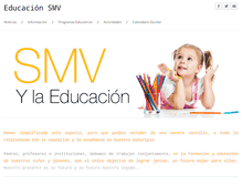 Tablet Screenshot of educacion.ayto-smv.es